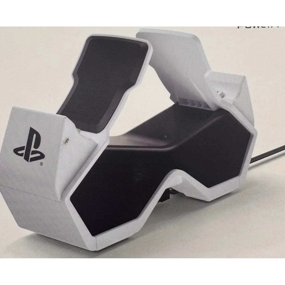 PowerA Twin Charging Station for PS5 DualSense Edge White PSPWDCSA New